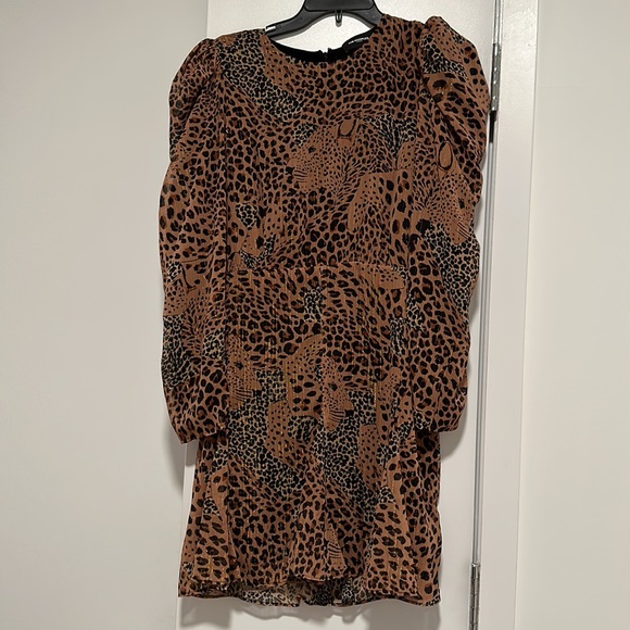 The Kooples Leopard Print Dress - Picture 3 of 4